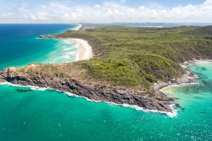 Noosa Heads view from seaplane